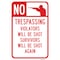 Signmission Safety Sign, 12 in Height, Aluminum, 24915 A-1218-24915 - alternate 1